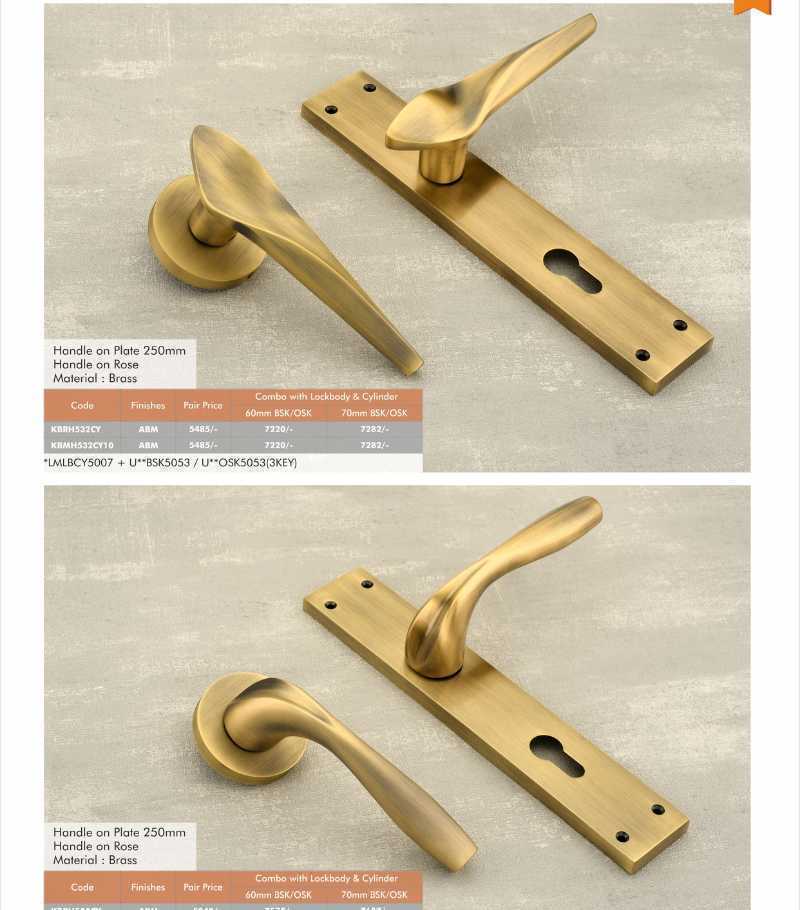 Handle-on-(Plate-Rose)-250mm