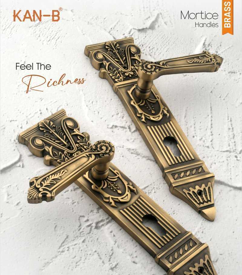 Batlagundu-275MM-Brass-Heavy-Main-Door-Lock-Set-Virudhunagar